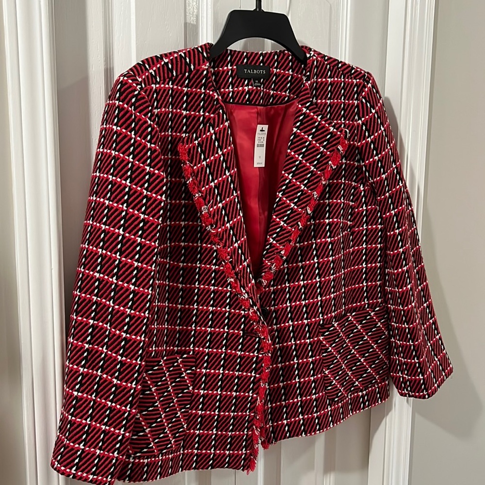 Plaid jacket